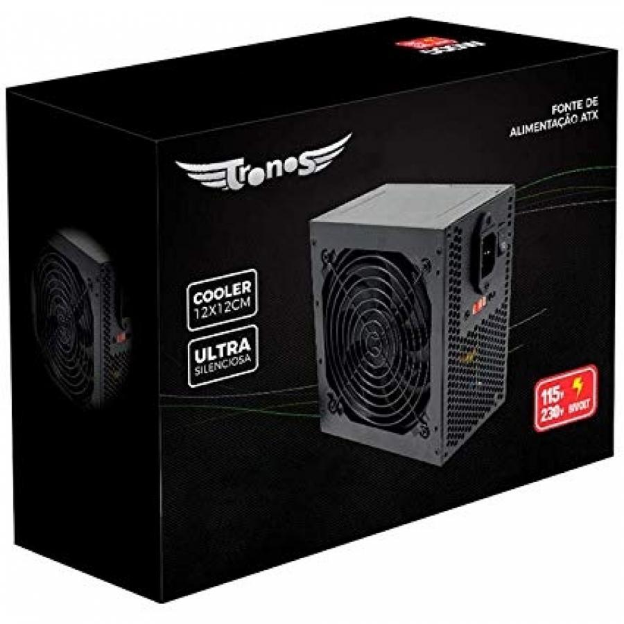 Fonte REAL ATX 500W TRS 5330B Tronos K3 Distribuidora