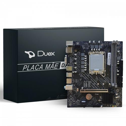 Placa Mãe 1700 12ª Ger. DXH610GZ PRO DDR4 Duex