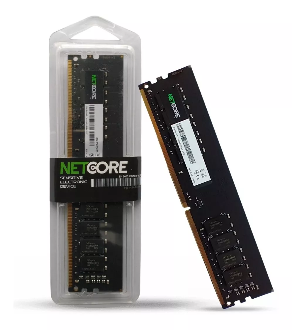 Memória DDR4 16GB 2666MHz Netcore 