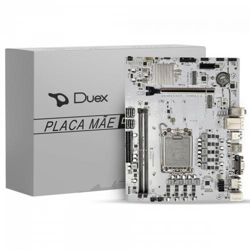 Placa Mãe 1700 13ª Ger. DX-B760ZG M.2 DDR5 Duex