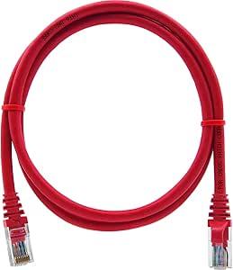 Patch Cord CAT6 1,5m 100% Cobre Vermelho Soho Plus