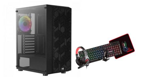 Computador Gamer Hive Intel Core i3 12100 16G DDR5 SSD NVMe 512GB Video RTX3050 6G 550W