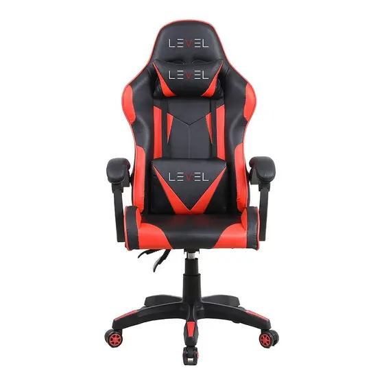 Cadeira Gamer LV-C01DN Preta/Vermelha Level