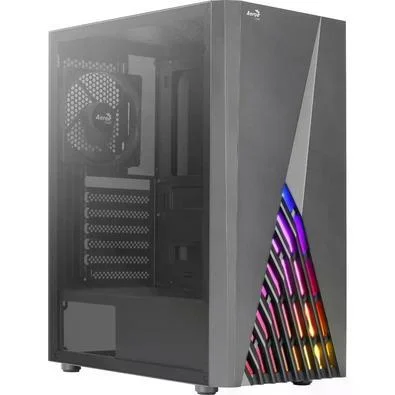 Gabinete Gamer Delta RGB Preto Aerocool