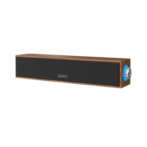 Caixa de Som 6W Soundbar SB-30BW Marrom C3 Tech