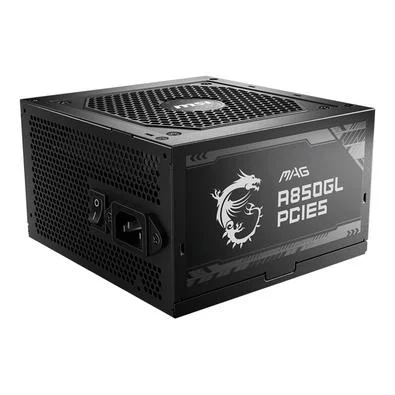 Fonte Real ATX 850W PFC 80 Plus Mag Preto MSI