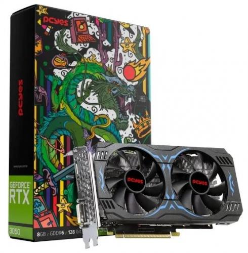 Placa de Video 8GB DDR6 128Bits PCI-E4.0 RTX3050 PCYes
