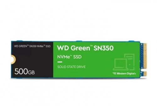SSD 500GB NVMe M.2 2280 SN350 WD Verde